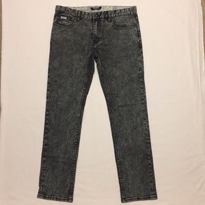 Acid Wash Slim Fit Jeans by TrukFit